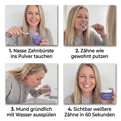 Auraglow Zahnaufhellungspulver