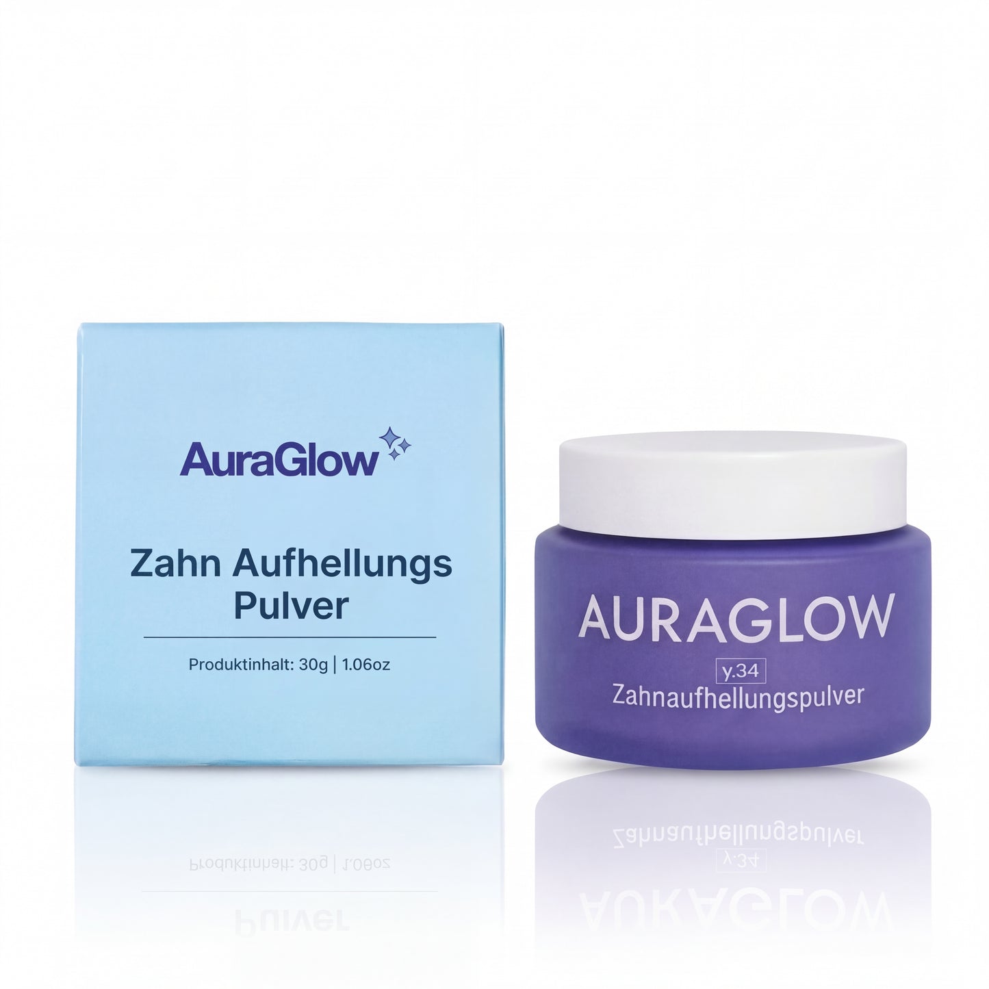 Auraglow Zahnaufhellungspulver